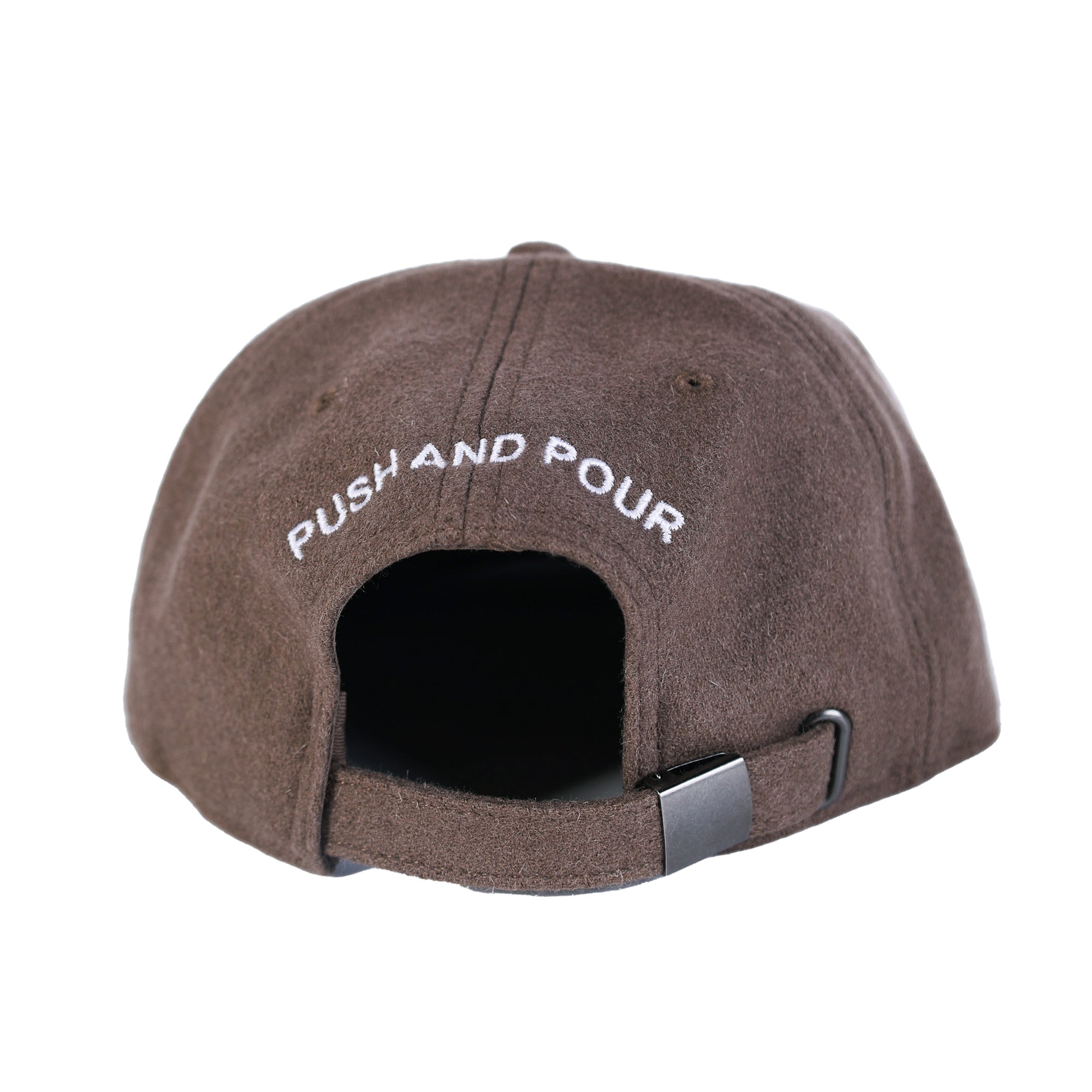 P Wool Cap (Brown)