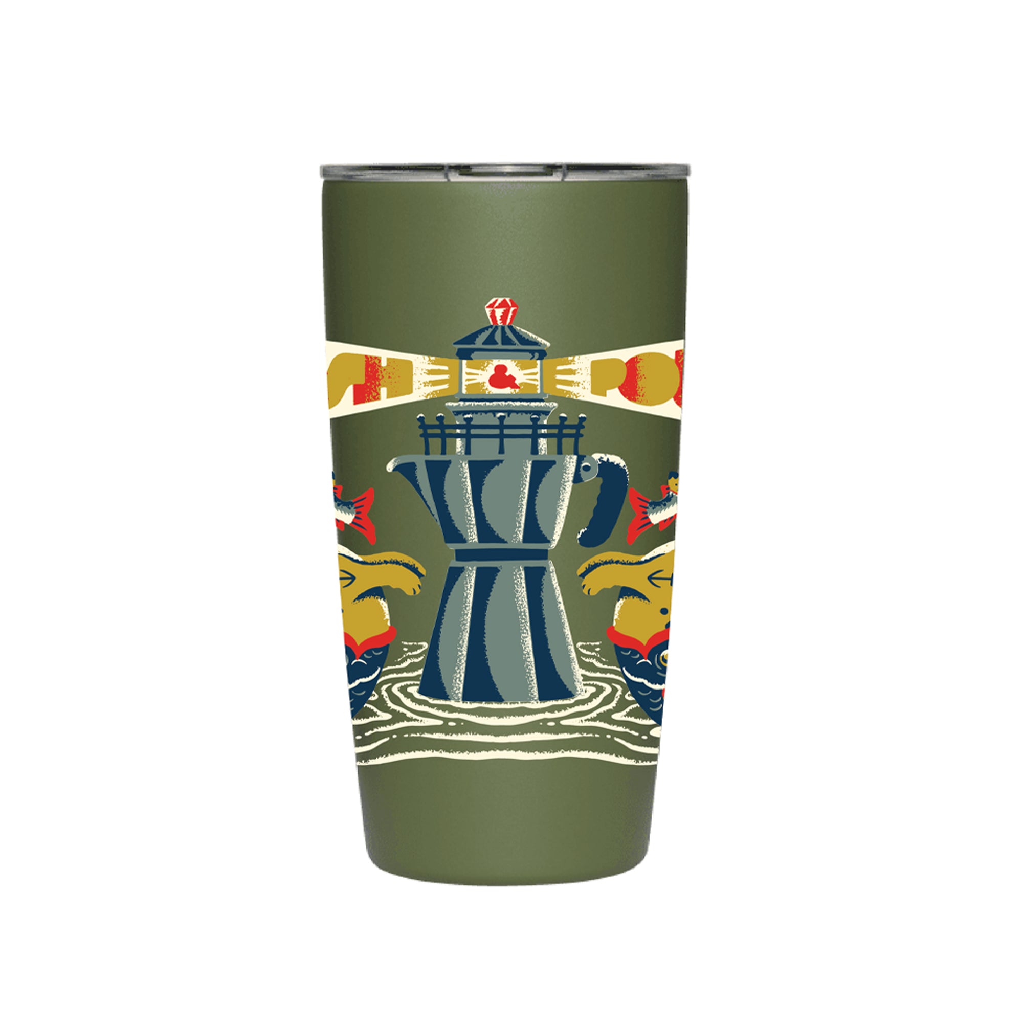 Light House Miir Tumbler 16oz (Evergreen)