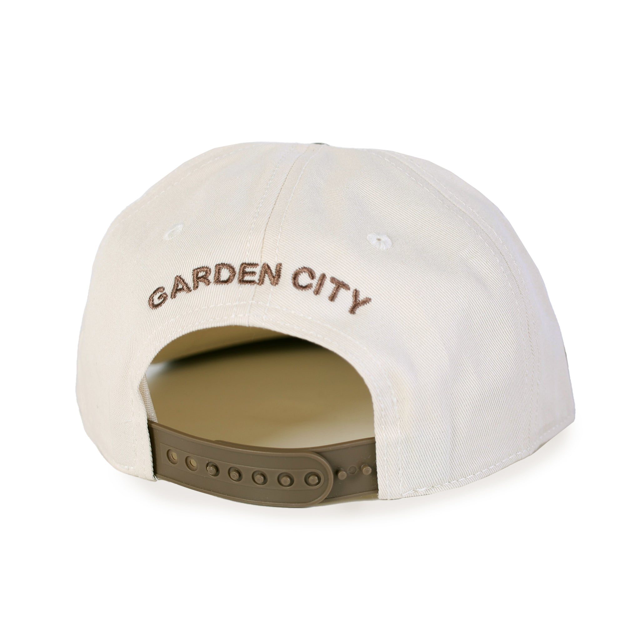 Two Tone Snap Back P Hat (Brown)